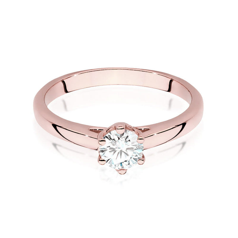 Inel Aur 14K cu Diamant de Laborator 0.50 ct, imaginea 8 din 8