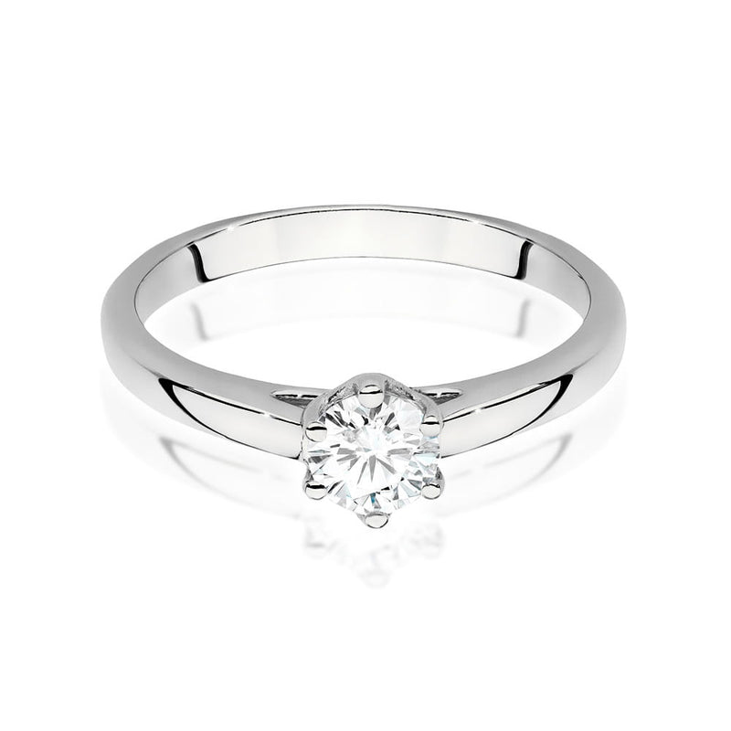 Inel Aur 14K cu Diamant de Laborator 0.40 ct, imaginea 5 din 9
