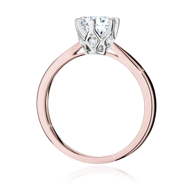 Inel Aur 14K cu Diamante de Laborator 1.06 ct, imaginea 9 din 9