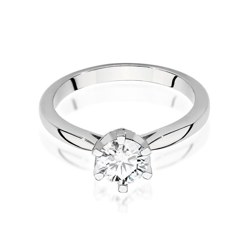 Inel Aur 14K cu Diamante de Laborator 0.76 ct, imaginea 5 din 9