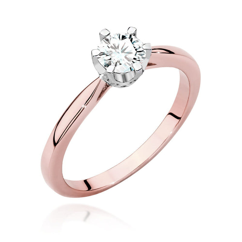 Inel Aur 14K cu Diamante de Laborator 0.56 ct, imaginea 7 din 9