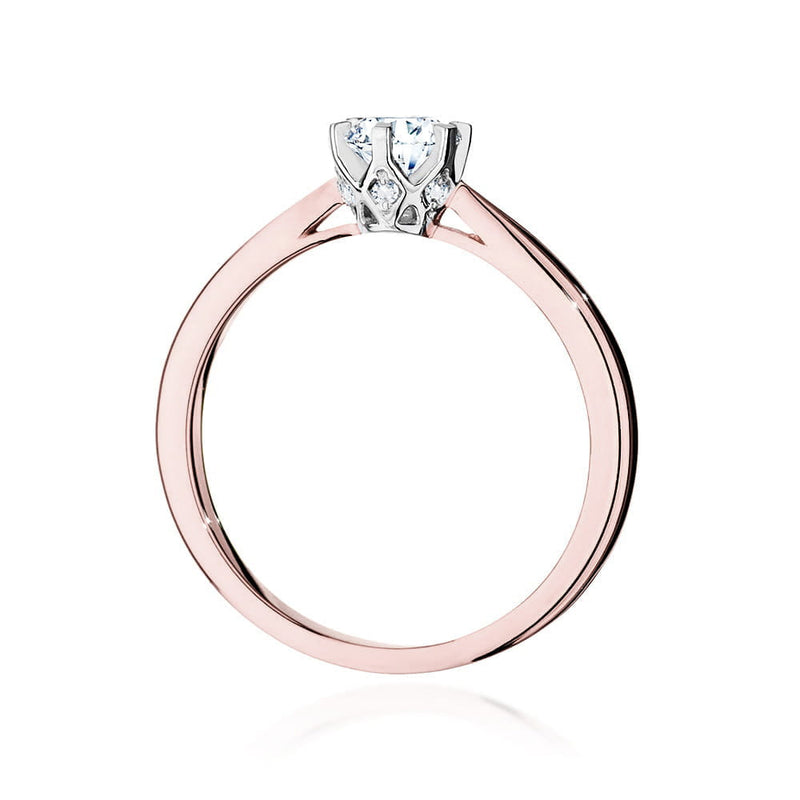 Inel Aur 14K cu Diamante de Laborator 0.46 ct, imaginea 9 din 9