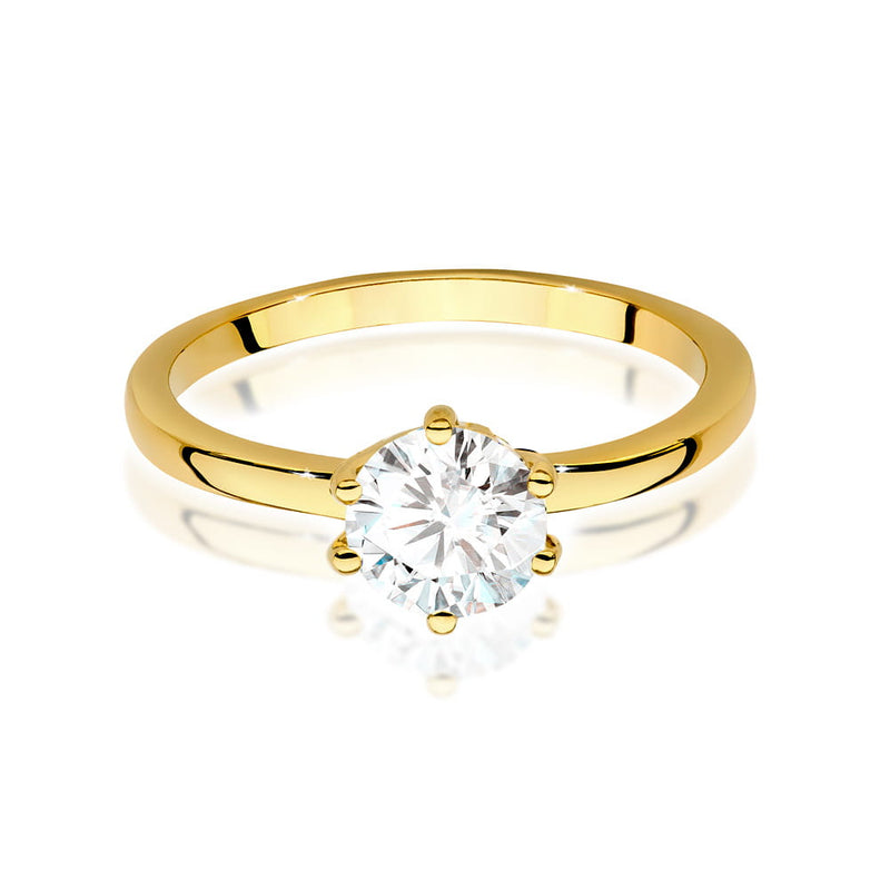 Inel Aur 14K cu Diamant de Laborator 1.00 ct, imaginea 2 din 9