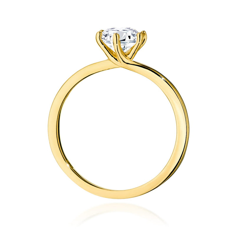 Inel Aur 14K cu Diamant de Laborator 1.00 ct, imaginea 3 din 9
