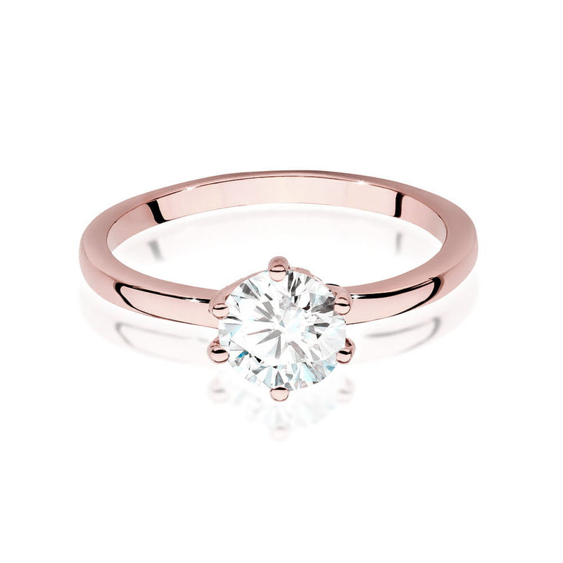 Inel Aur 14K cu Diamant de Laborator 1.00 ct, imaginea 8 din 9