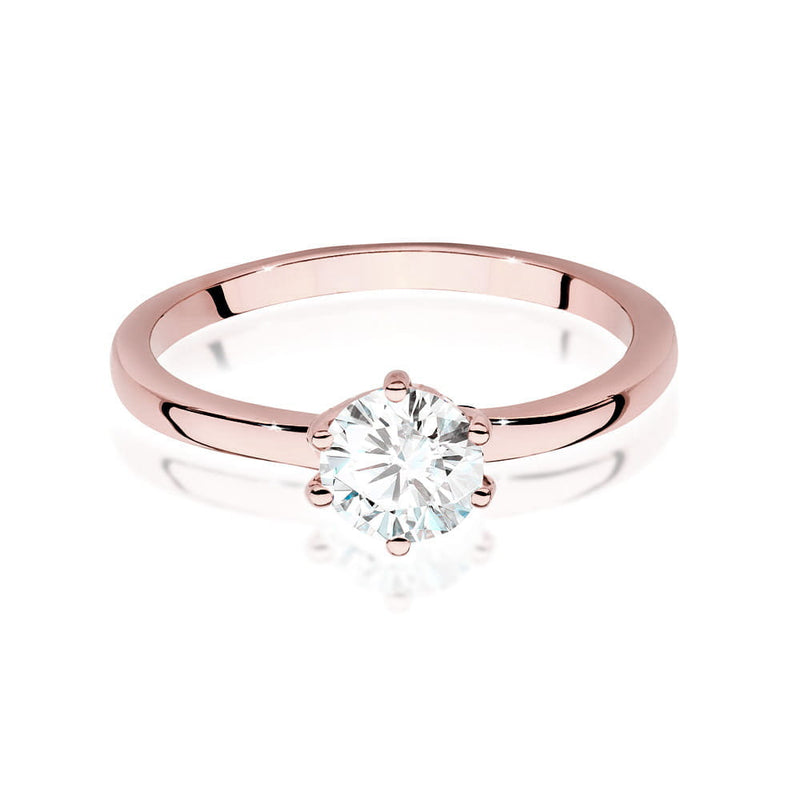 Inel Aur 14K cu Diamant de Laborator 0.70 ct, imaginea 8 din 9