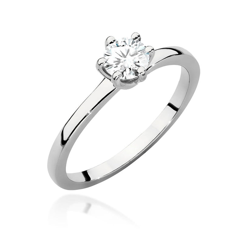 Inel Aur 14K cu Diamant de Laborator 0.50 ct, imaginea 4 din 9