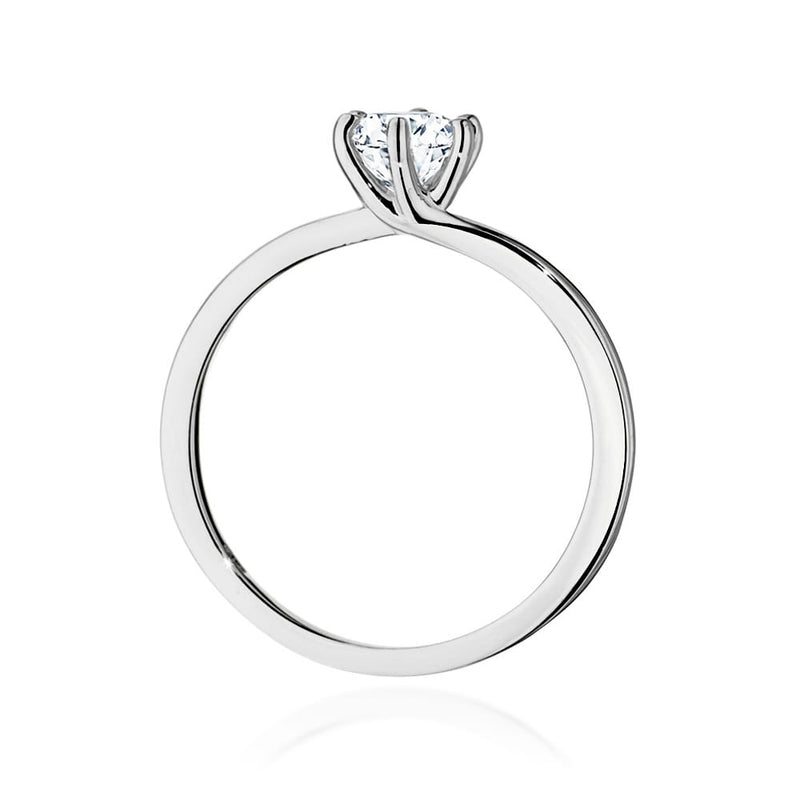 Inel Aur 14K cu Diamant de Laborator 0.50 ct, imaginea 6 din 9