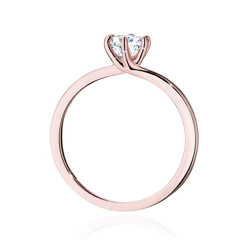 Inel Aur 14K cu Diamant de Laborator 0.50 ct, imaginea 9 din 9