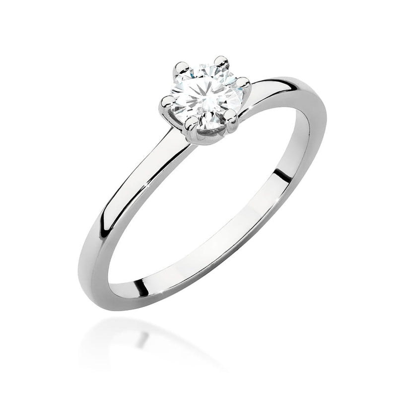 Inel Aur 14K cu Diamant de Laborator 0.40 ct, imaginea 4 din 9