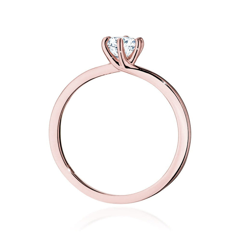Inel Aur 14K cu Diamant de Laborator 0.40 ct, imaginea 9 din 9