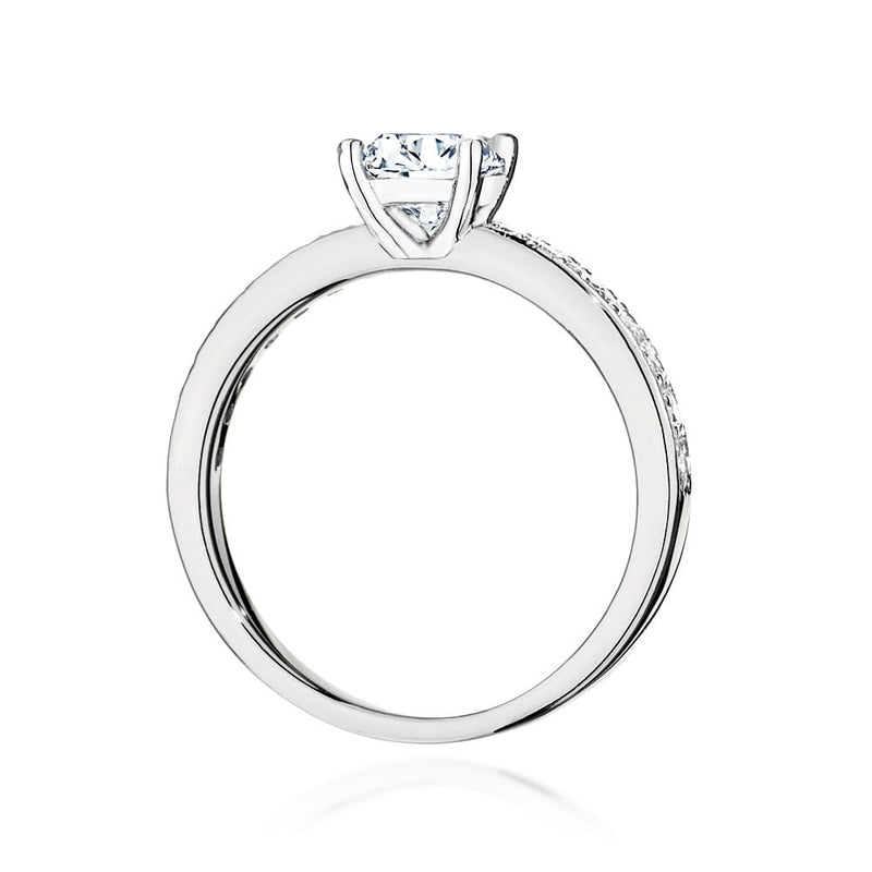 Inel Aur 14K cu Diamante de Laborator 0.94 ct, imaginea 5 din 9