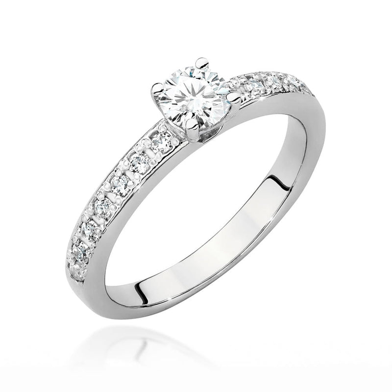 Inel Aur 14K cu Diamante de Laborator 0.70 ct, imaginea 4 din 9