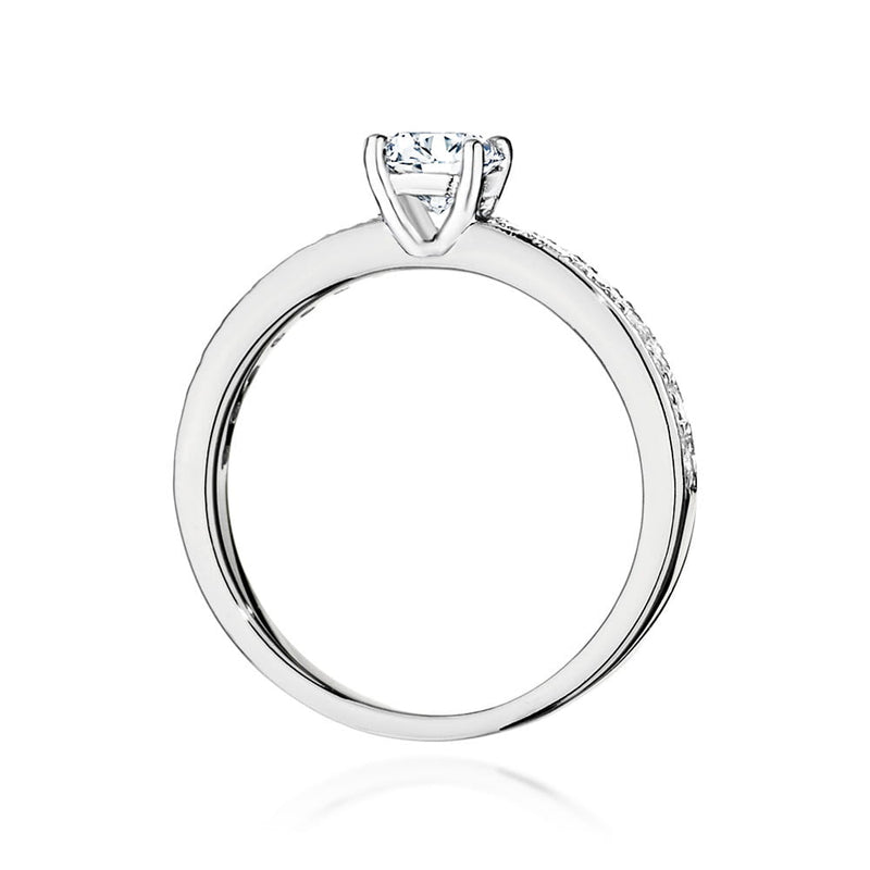 Inel Aur 14K cu Diamante de Laborator 0.70 ct, imaginea 6 din 9
