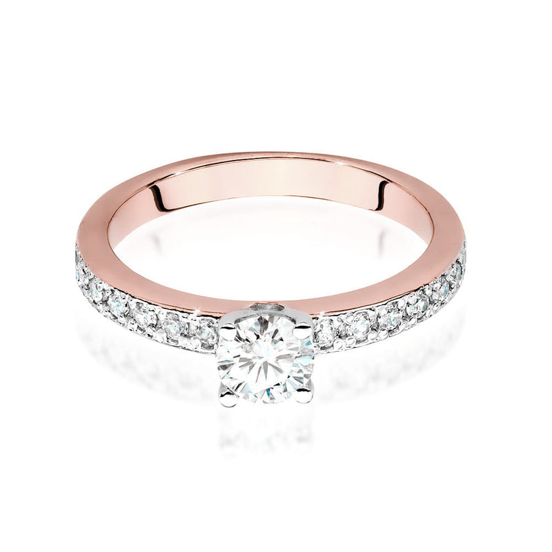 Inel Aur 14K cu Diamante de Laborator 0.60 ct, imaginea 8 din 9