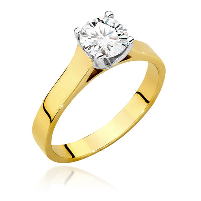 Inel Aur 14K cu Diamant de Laborator 0.70 ct