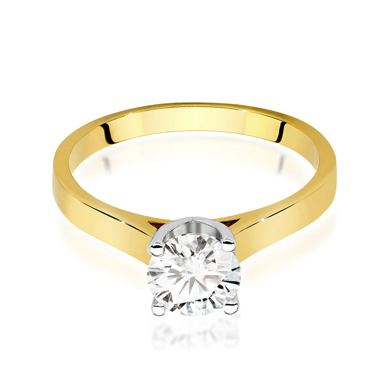 Inel Aur 14K cu Diamant de Laborator 0.70 ct, imaginea 2 din 9