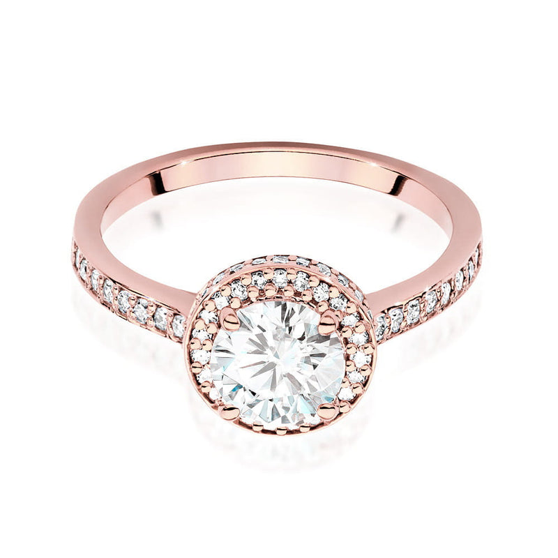 Inel Aur 14K cu Diamante de Laborator 1.38 ct, imaginea 8 din 9
