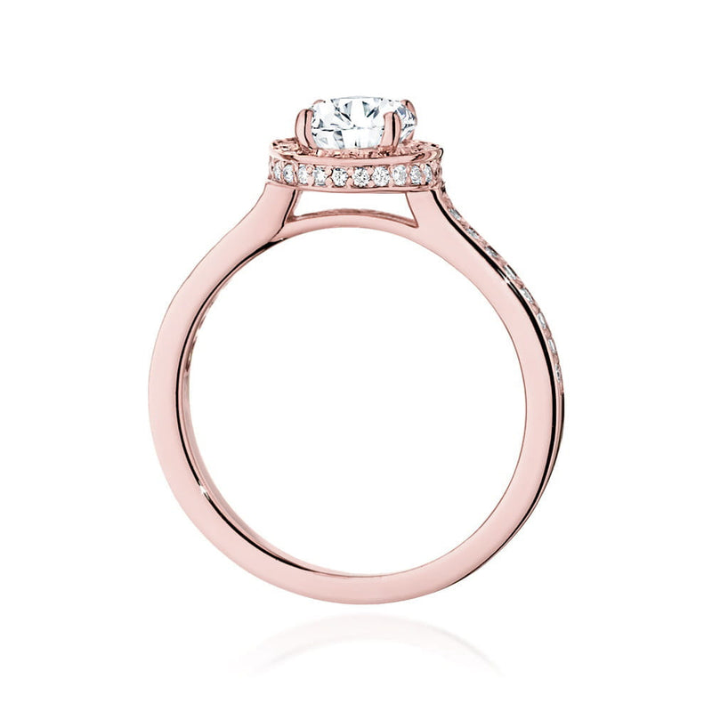 Inel Aur 14K cu Diamante de Laborator 1.08 ct, imaginea 9 din 9