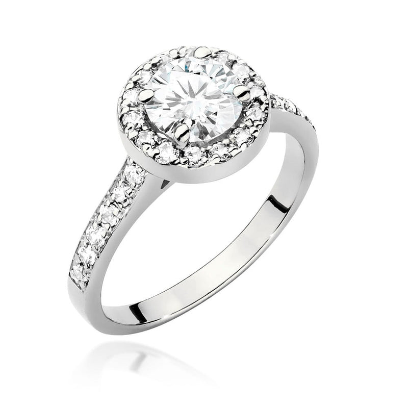 Inel Aur 14K cu Diamante de Laborator 1.08 ct, imaginea 4 din 9