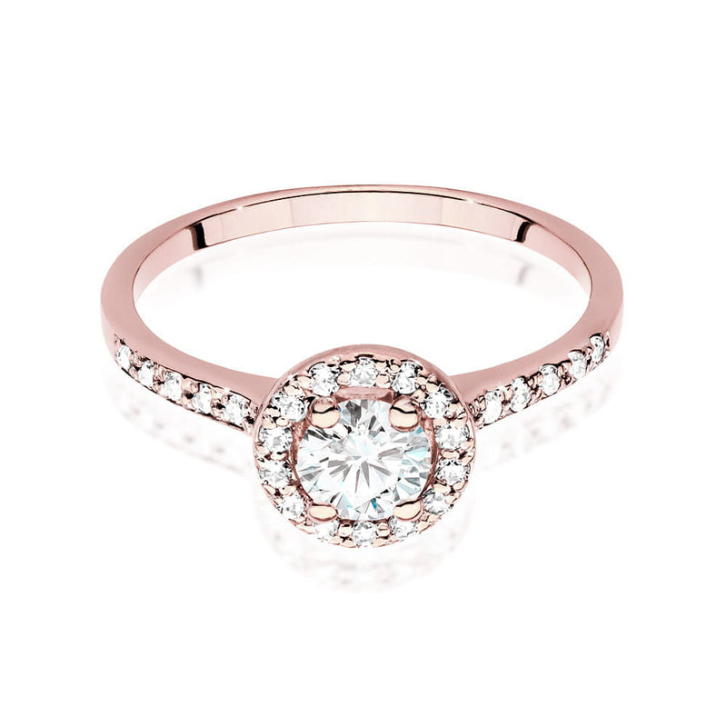 Inel Aur 14K cu Diamante de Laborator 0.74 ct, imaginea 8 din 9