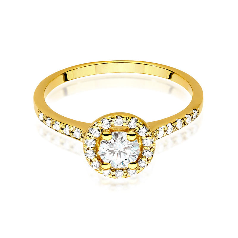 Inel Aur 14K cu Diamante de Laborator 0.64 ct, imaginea 2 din 9