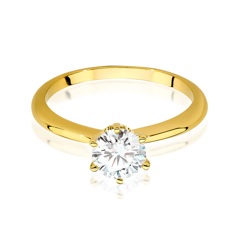 Inel Aur 14K cu Diamante de Laborator 1.00 ct, imaginea 2 din 9
