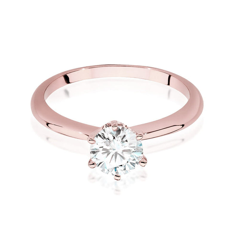 Inel Aur 14K cu Diamante de Laborator 1.00 ct, imaginea 8 din 9