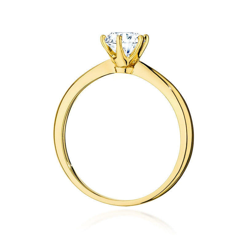 Inel Aur 14K cu Diamante de Laborator 0.70 ct, imaginea 3 din 9