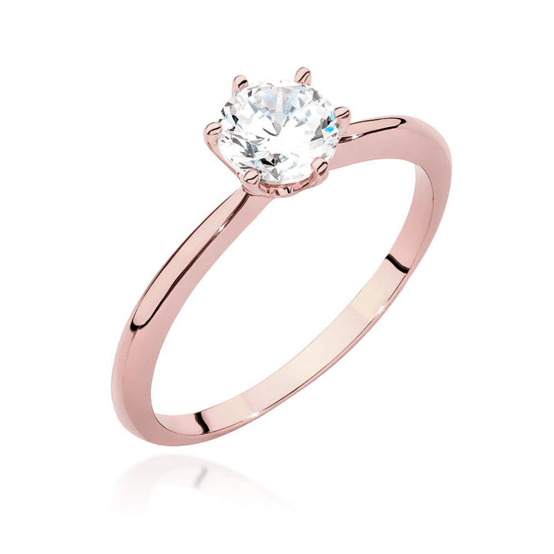 Inel Aur 14K cu Diamante de Laborator 0.70 ct, imaginea 7 din 9