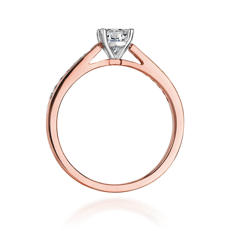 Inel Aur 14K cu Diamante Naturale 0.62 ct, imaginea 11 din 11
