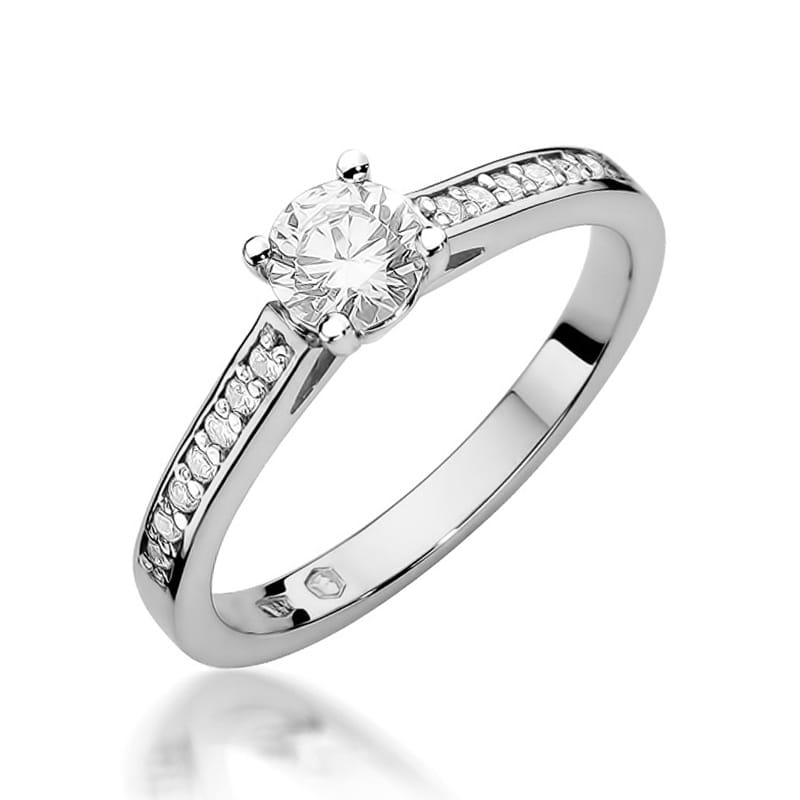Inel Aur 14K cu Diamante Naturale 0.62 ct, imaginea 5 din 11