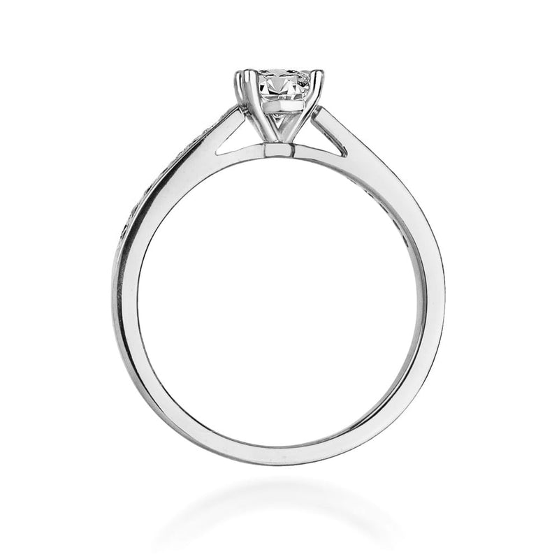 Inel Aur 14K cu Diamante Naturale 0.62 ct, imaginea 8 din 11