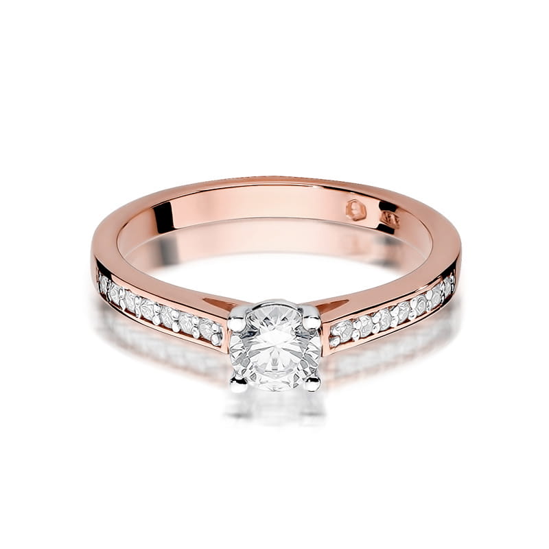 Inel Aur 14K cu Diamante Naturale 0.62 ct, imaginea 10 din 11