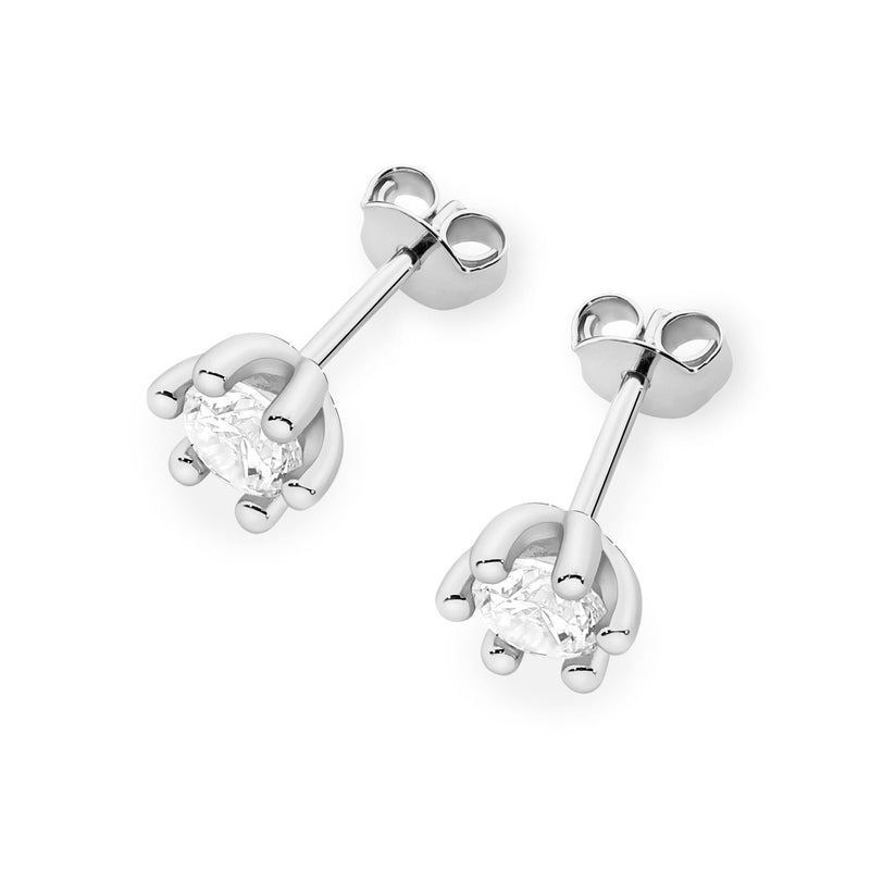 Cercei Aur 14K cu Diamant Natural 0.30 ct, imaginea 5 din 9