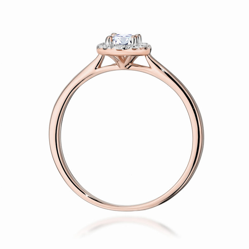 Inel Aur 14K cu Diamante Naturale 0.40 ct, imaginea 11 din 11