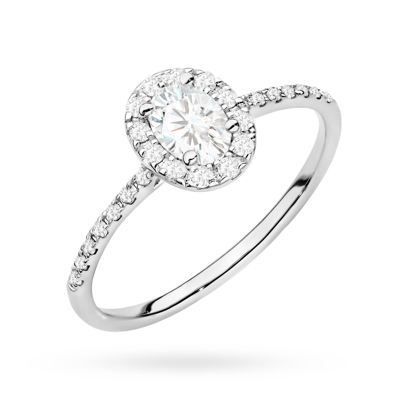 Inel Aur 14K cu Diamante Naturale 0.47 ct, imaginea 5 din 11