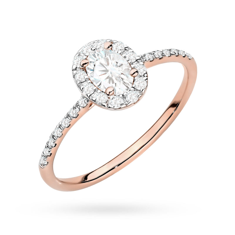 Inel Aur 14K cu Diamante Naturale 0.47 ct, imaginea 8 din 11