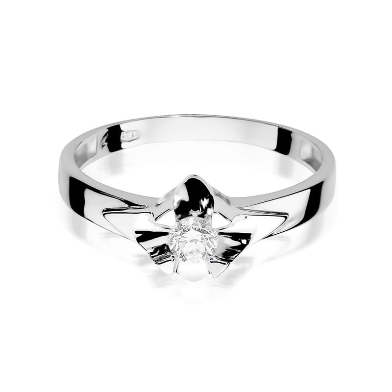 Inel Aur 14K cu Diamant Natural 0.20 ct, imaginea 6 din 11