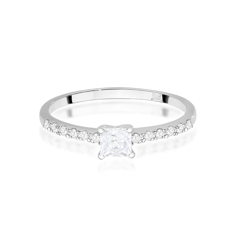 Inel Aur 14K cu Diamante Naturale 0.40 ct, imaginea 6 din 12