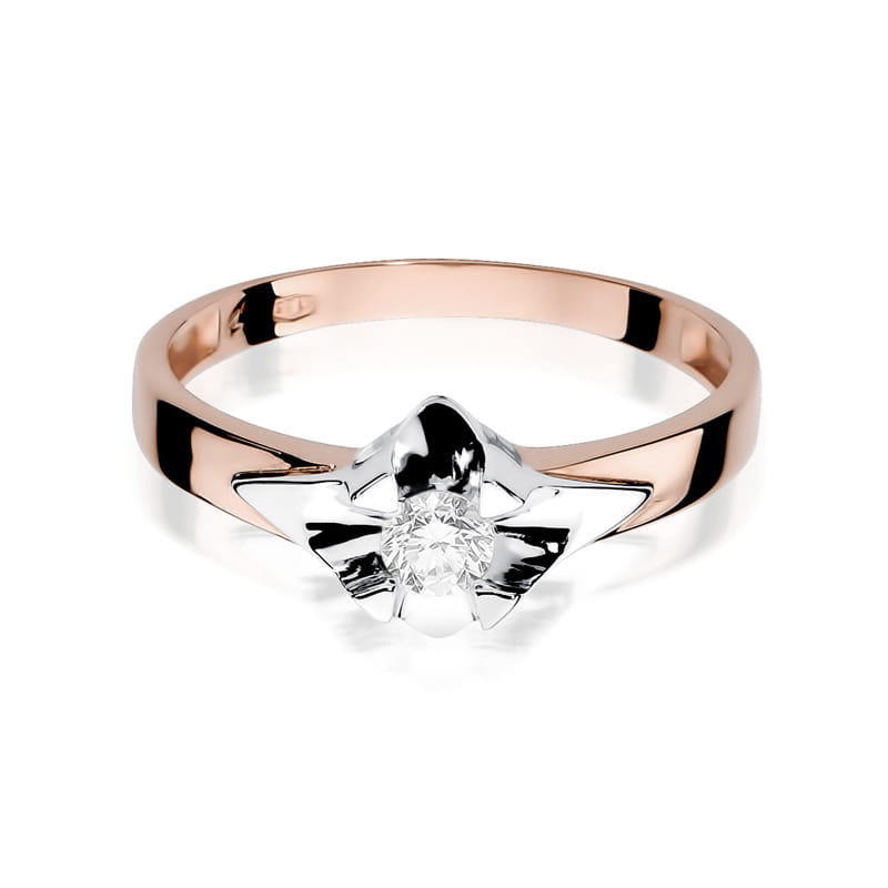 Inel Aur 14K cu Diamant Natural 0.25 ct, imaginea 2 din 11