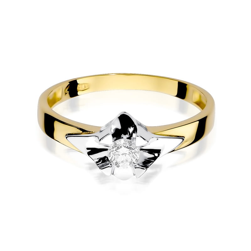 Inel Aur 14K cu Diamant Natural 0.25 ct, imaginea 6 din 11