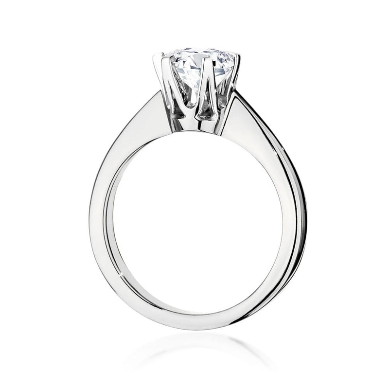 Inel Aur 14K cu Diamant Natural 0.70 ct, imaginea 7 din 9