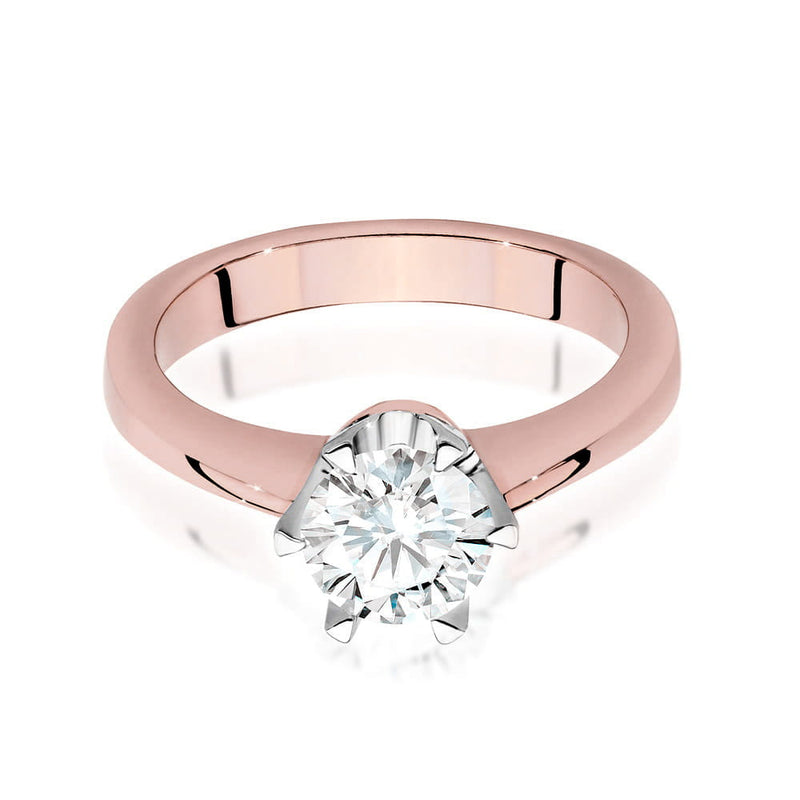 Inel Aur 14K cu Diamant Natural 0.70 ct, imaginea 9 din 9