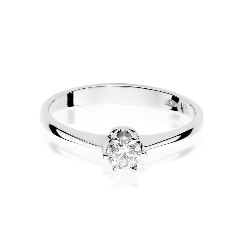 Inel Aur 14K cu Diamant Natural 0.20 ct, imaginea 6 din 11