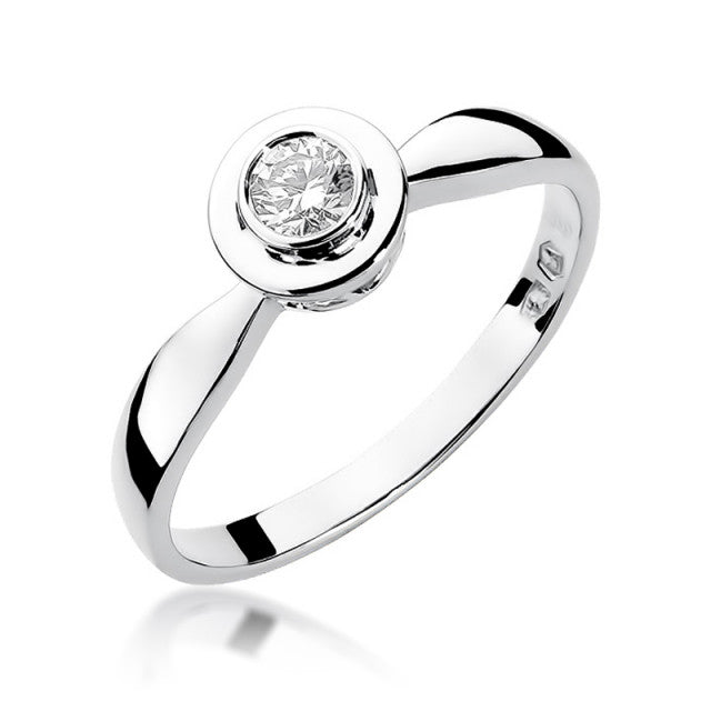 Inel Aur 14K cu Diamant Natural 0.30 ct, imaginea 4 din 11
