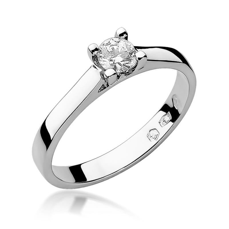 Inel Aur 14K cu Diamant Natural 0.20 ct, imaginea 5 din 11