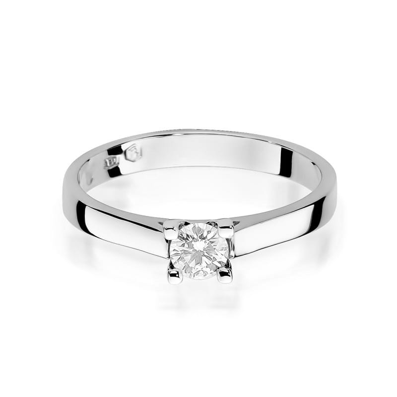 Inel Aur 14K cu Diamant Natural 0.20 ct, imaginea 6 din 11