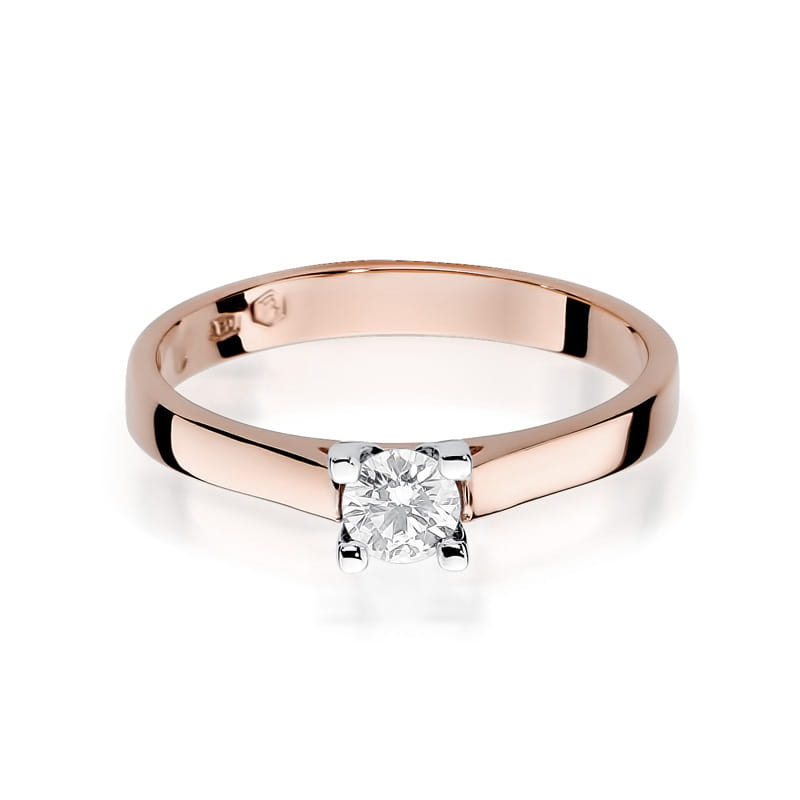 Inel Aur 14K cu Diamant Natural 0.20 ct, imaginea 10 din 11
