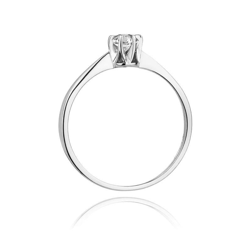 Inel Aur 14K cu Diamant Natural 0.20 ct, imaginea 11 din 12